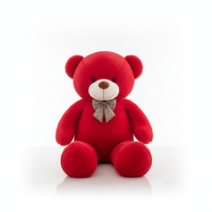 2.5ft Red Teddy