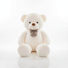 5.5ft White Teddy