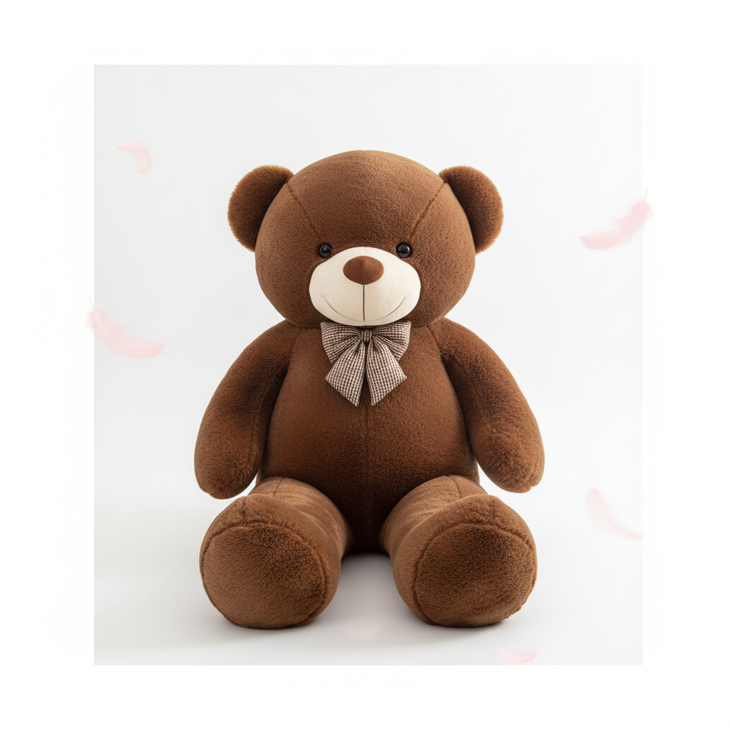 3.5ft Brown Teddy