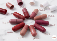 🎀 18-Shade Capsule Lipstick Set – Matte & Long-Lasting