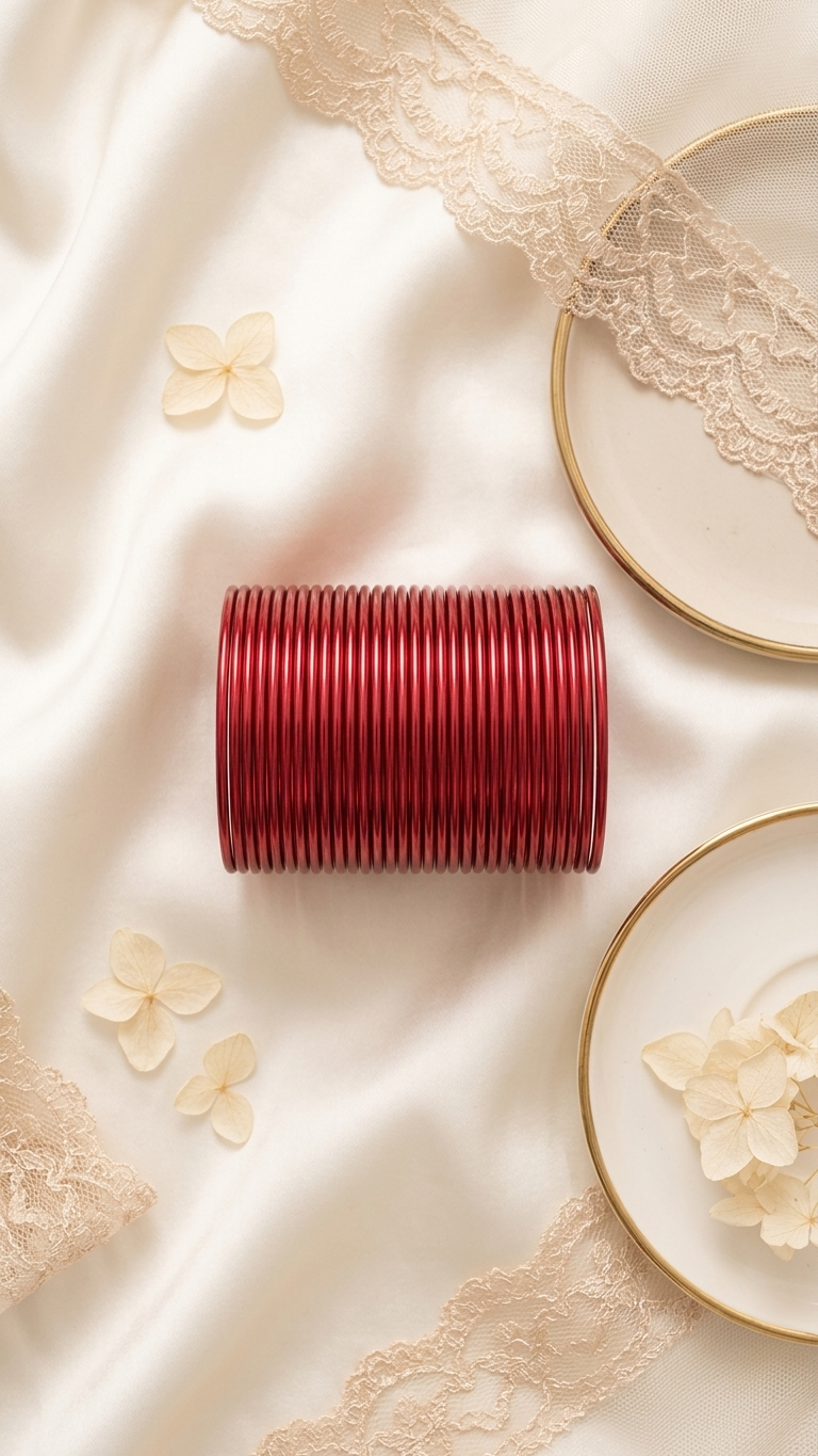 Cutelia Classic Glow Bangles Set  💗