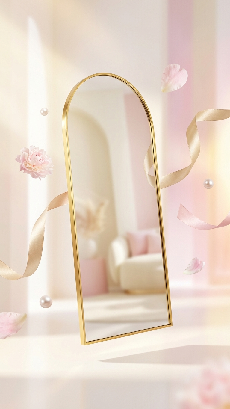 Cutelia Princess Glow Mirror ✨